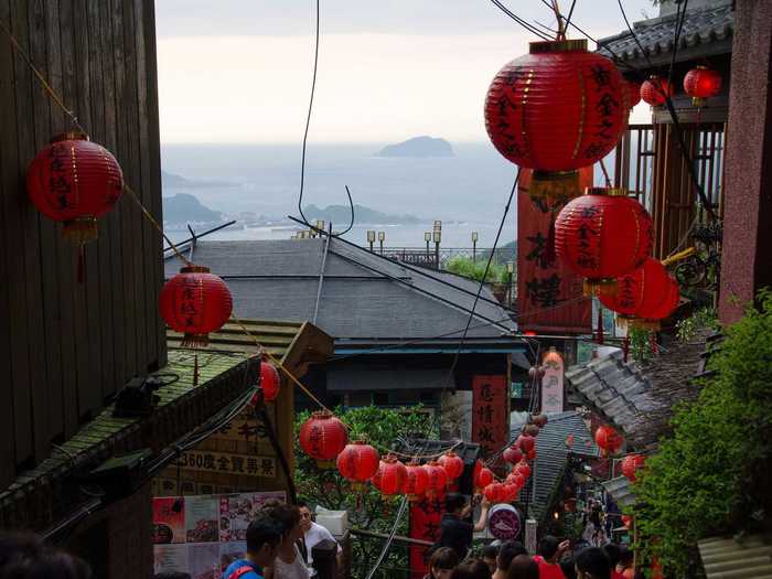 21. In Taiwan it’s easy to go from the super modern to the historic and enchanting. Just a short bus ride from Taipei, for example, is the charming mountainside town of Jiufen, on which Hayao Miyazaki reportedly based his famous animated movie "Spirited Away."