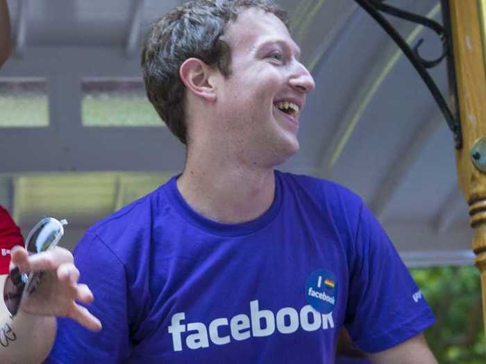 No. 2: Facebook’s Mark Zuckerberg