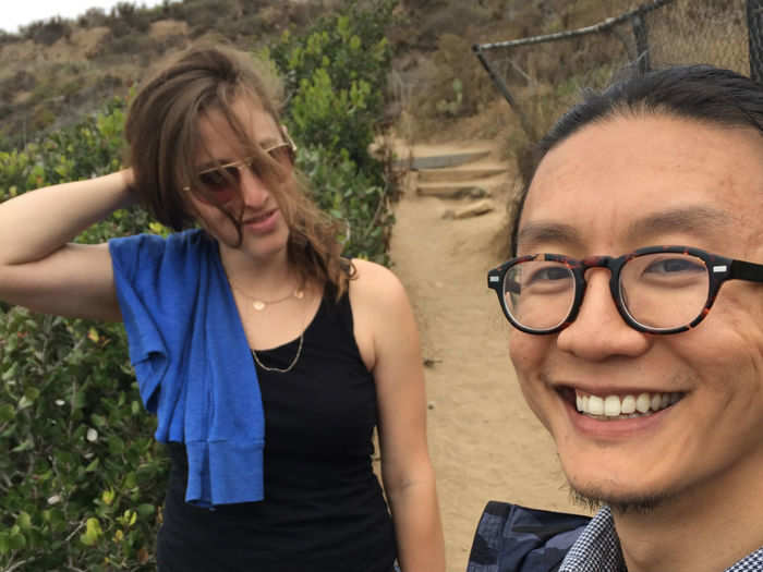 I was on the trip with my friend Jack, pictured right. Southern California native (and former BI Science team member) Leslie took us on a nature expedition in Malibu.