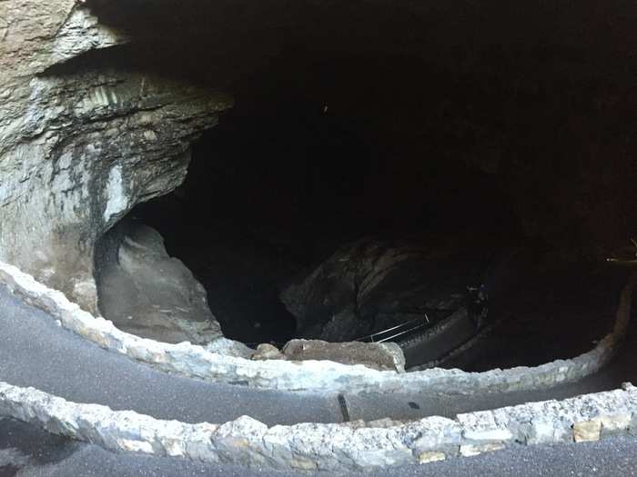 The highlight of the drive was stopping to descend into the Carlsbad Caverns, which go 1,000 feet deep into the Earth.