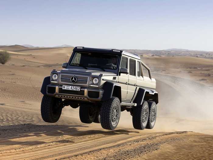 The 6X6 will be powered by AMG