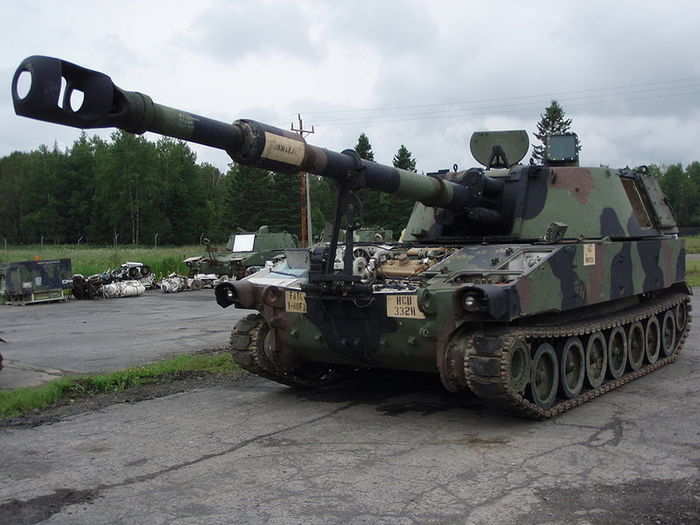 No. 22A — Paladin Mobile Howitzer