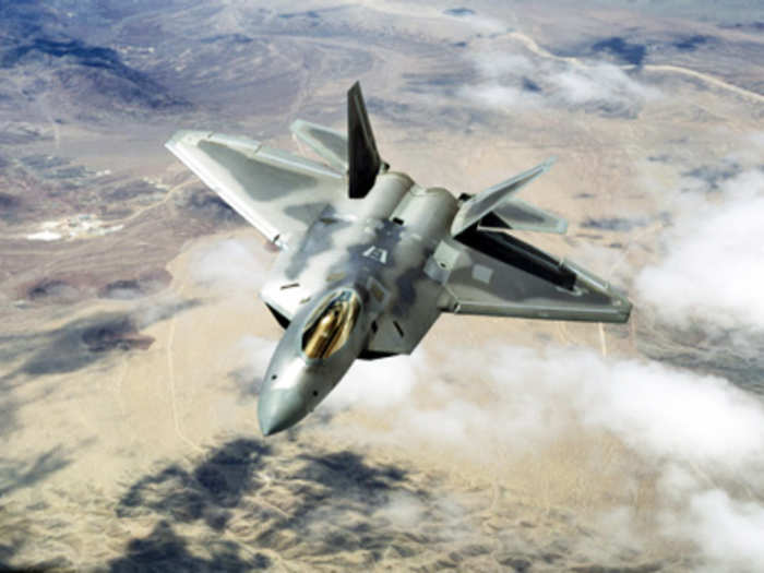 No. 20 — Lockheed Martin/Boeing F-22 Raptor