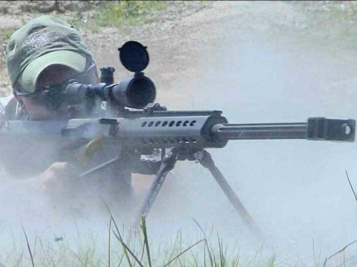 No. 9 — Barrett .50 Caliber Sniper Rifle