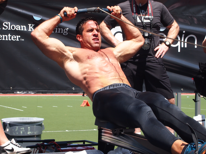 Rubin completed the row in 1:21.