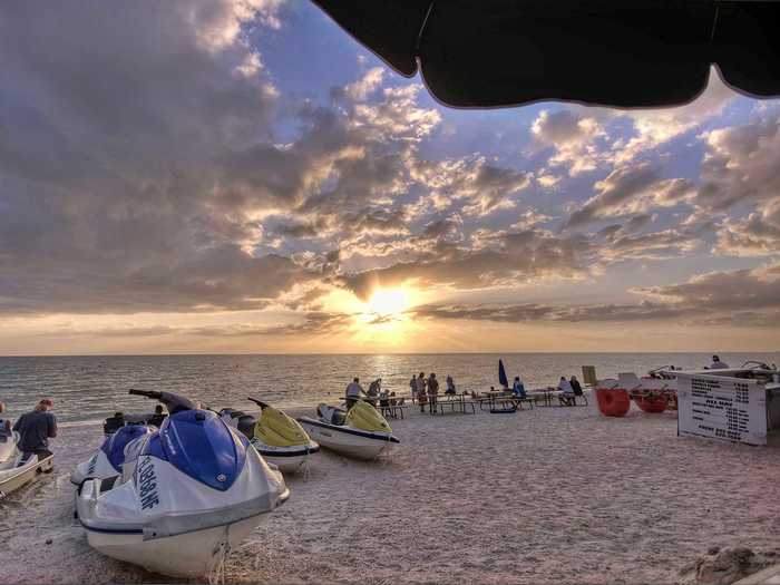 9. Barefoot Beach is a preserve in Bonita Springs, Florida, consisting of 342 acres of natural land; it’s one of the only remaining undeveloped barrier islands on the southwest coast of Florida, and therefore boasts a variety of animal species.