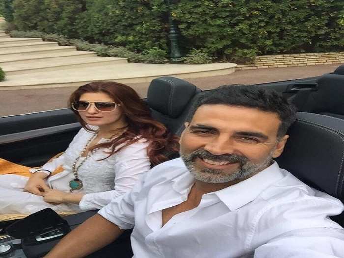 Akshay Kumar and Twinkle Khanna