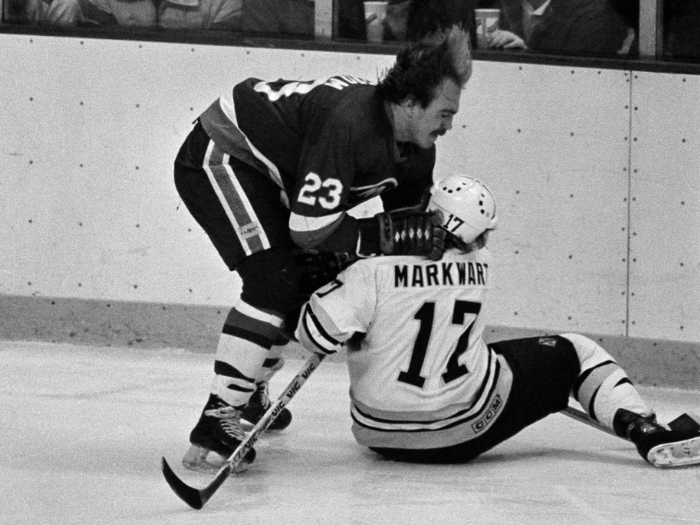 Former investment manager Nevin Markwart was a forward for the Boston Bruins.