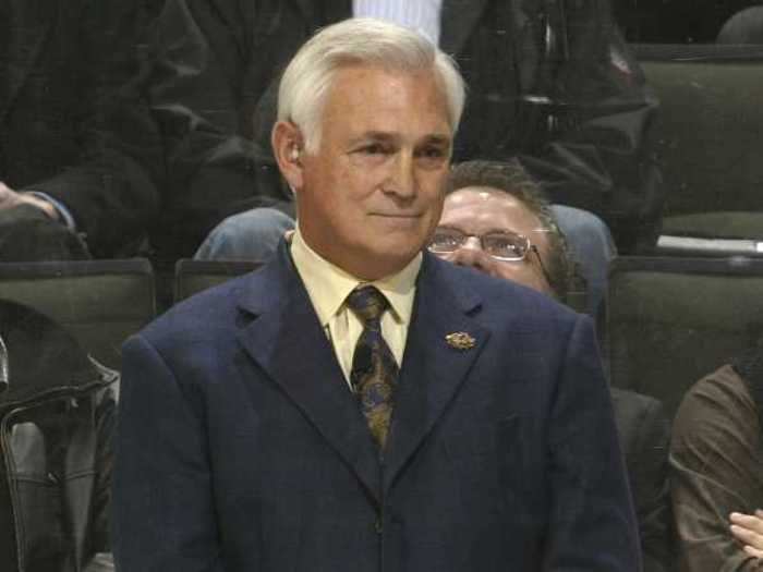 Lou Nanne, who works at RBC, played in the NHL for the Minnesota North Stars for 11 years.