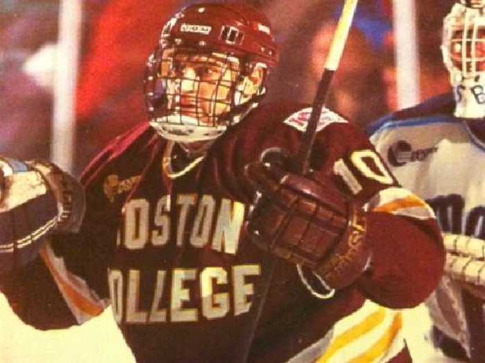 Rob Laferriere, who is the head trader at BlueMar Capital, was given a full scholarship to play varsity ice hockey at Boston College.