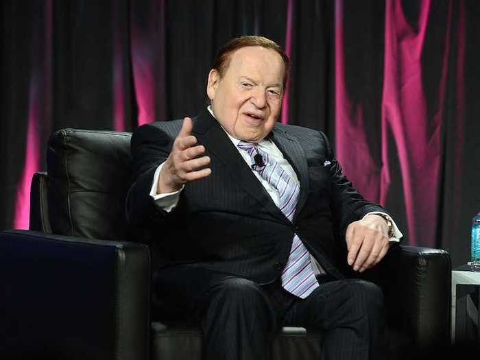 17. Sheldon Adelson