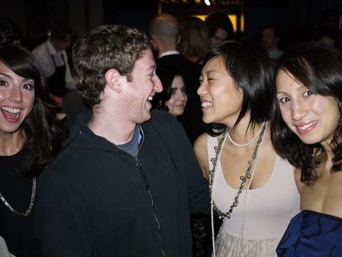 Before dropping out, Zuckerberg met his now-wife, Priscilla Chan. Chan told "Today