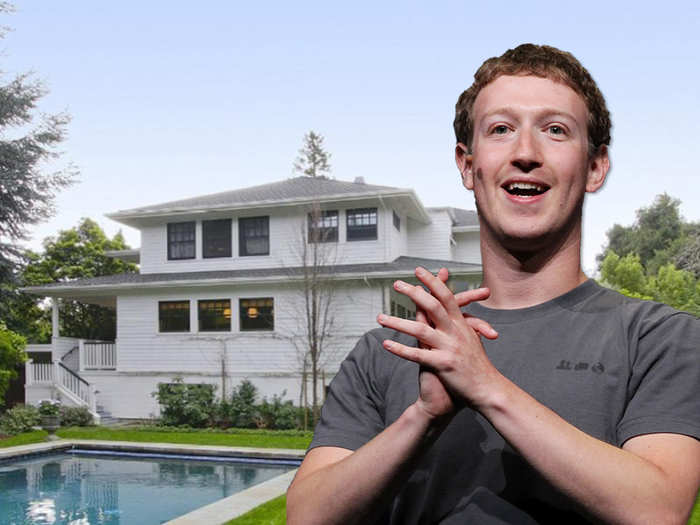 In Palo Alto, Zuckerberg spent more than $45 million buying his 5,000-square-foot home and then all the other land and buildings around it.