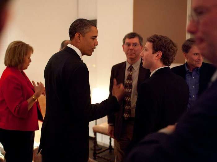 ... And President Obama. This is a visit back in February 2011.