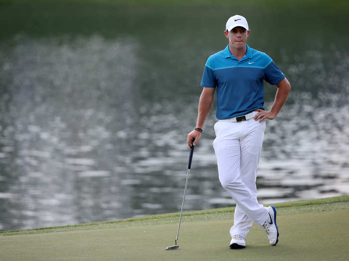 Rory McIlroy: Since switching to Nike from Oakley, the 2011 Open champ has favored a moderately more subdued set of colorways. But like most members of his generation, he has no issues with white pants.