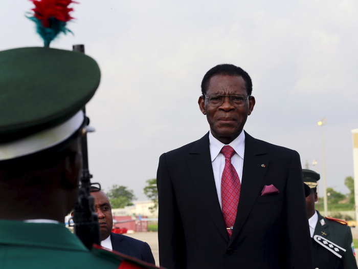 #6 Equatorial Guinea (tied)