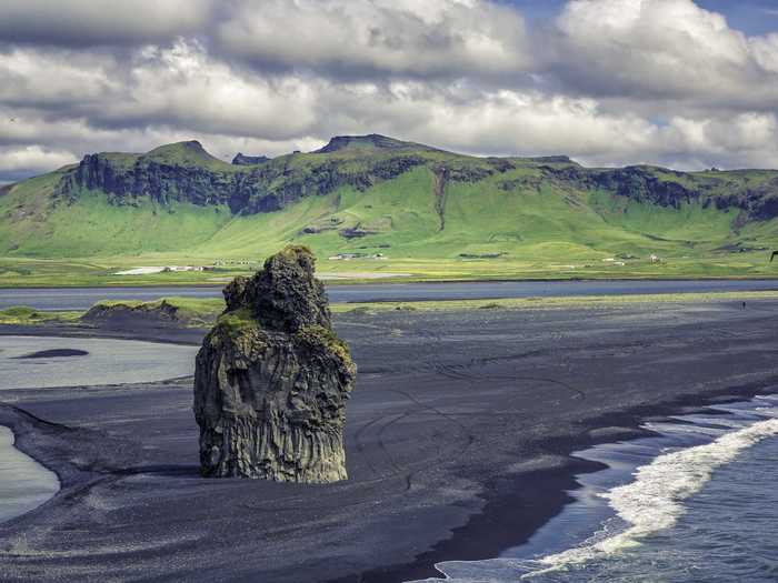 5. Vik Beach, Vick, Iceland