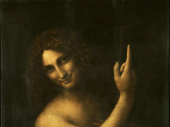 The computer algorithm also weighed how influential each painting was by looking at paintings that imitated its style. Leonardo da Vinci painted this portrait of St. John the Baptist late in his career, leading an artistic era called Mannerism, which is characterized by exaggerated poses.