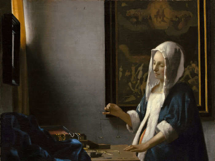 Elgammal and his colleagues determined that subject matter and composition were the most important factors to consider. Art historians and critics have long discussed the subject matter and symbolism of this Johannes Vermeer painting of a woman balancing a scale.