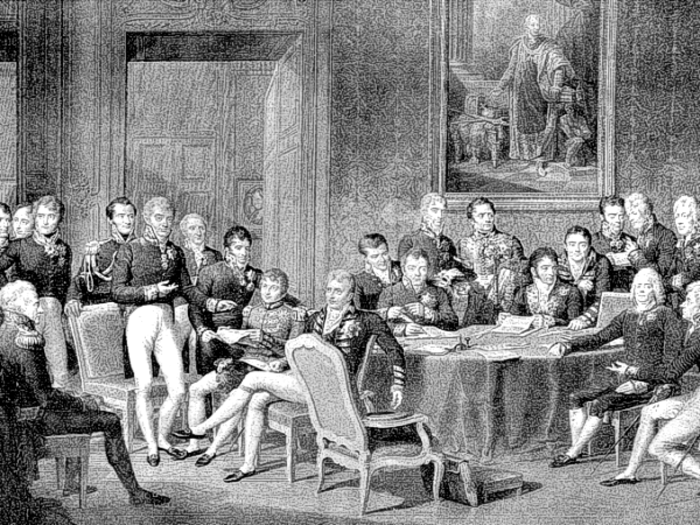 War was inevitable when Napoleon reclaimed power in Paris. The winners of the last war were already planning what Europe would look like without him: at the Congress of Vienna, which began in November of 1814, diplomats from European monarchies were busy redrawing the continent