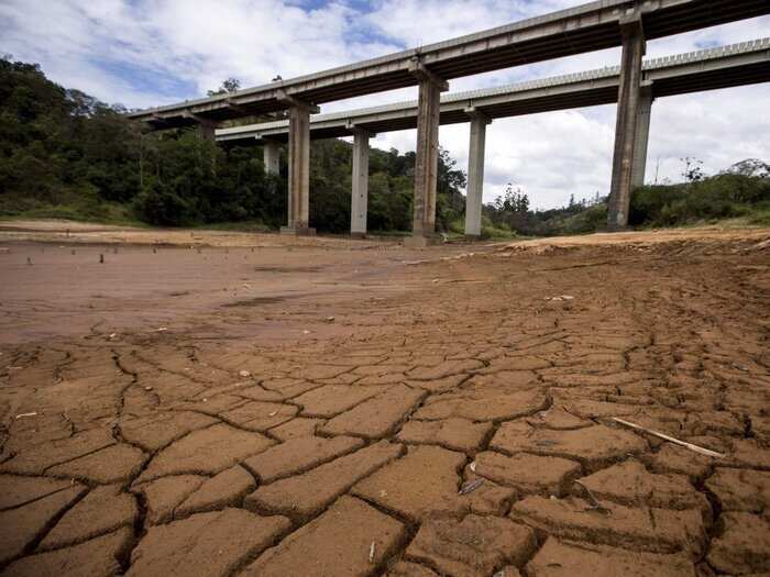 A majority of the world's major water sources are being depleted faster than they can be