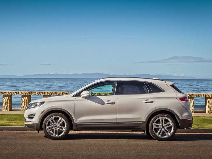 The Lincoln MKC is also a rival.