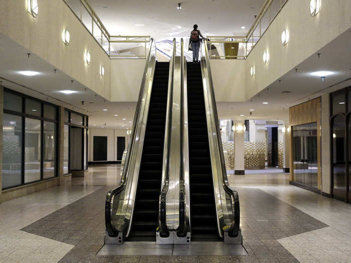 Before it closed, it was something of a ghost mall.