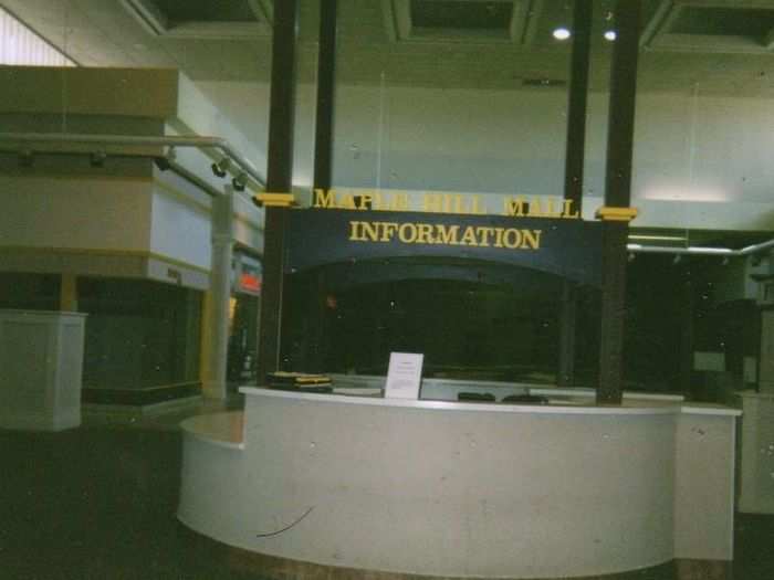 This was taken at the Maple Hill Mall in Kalamazoo, Missouri, in 2004, when the mall was totally abandoned.