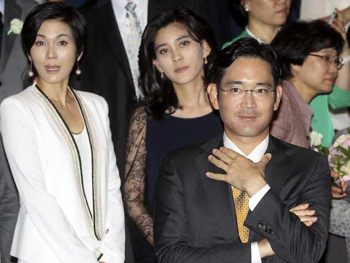 Meanwhile, he had started to groom his own children for business management, especially his only son Lee Jae-yong.