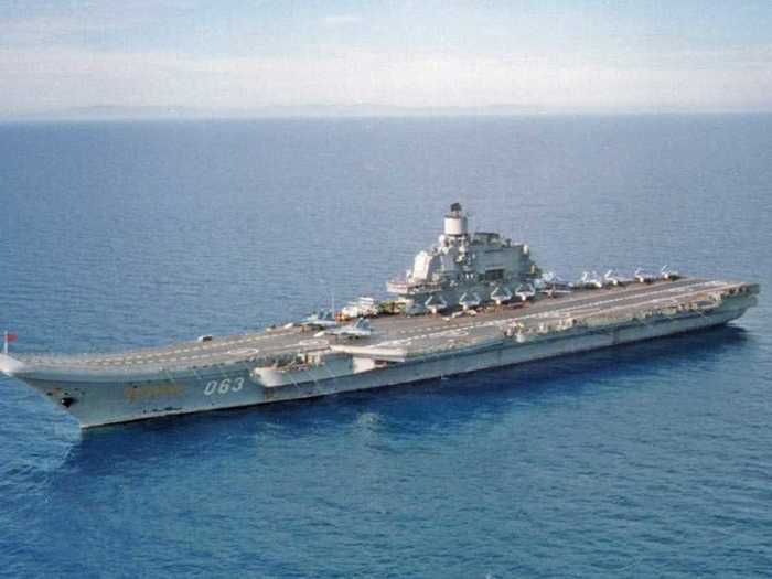 The Admiral Kuznetsov, Russia