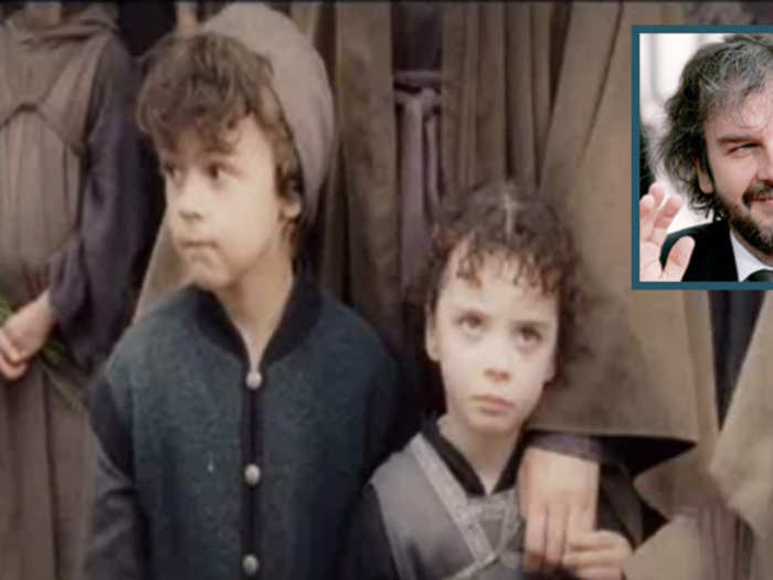 Peter Jackson gave his son, Billy, cameos in the "Lord of the Ring" trilogy.