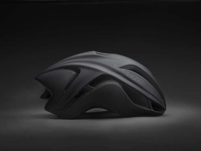 And this is the new helmet, the S-Works Evade.