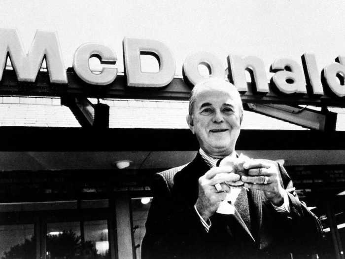 Ray Kroc spent his career as a milkshake device salesman before buying McDonald