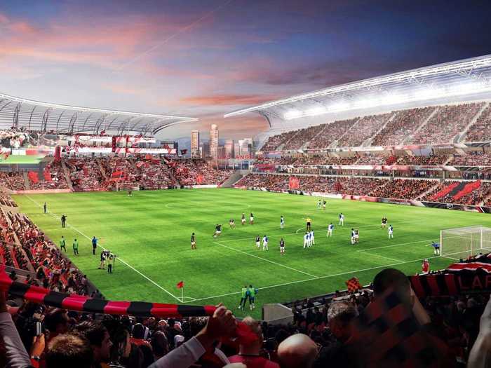 Along with Magic Johnson and Mia Hamm, Robbins invested in the Los Angeles Football Club, a new Major League Soccer franchise. He and his partners are building a $250 million state of the art stadium in downtown LA using their private funds.