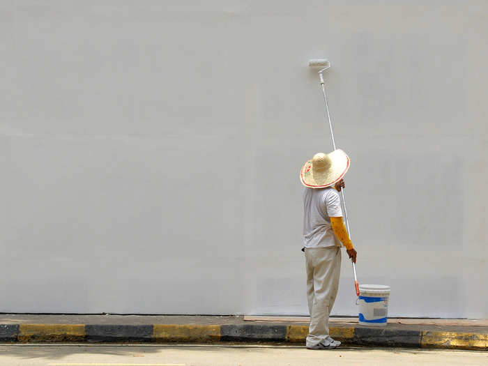 Google: "How many gallons of paint would it take to paint 1/3 of the houses in the US?"