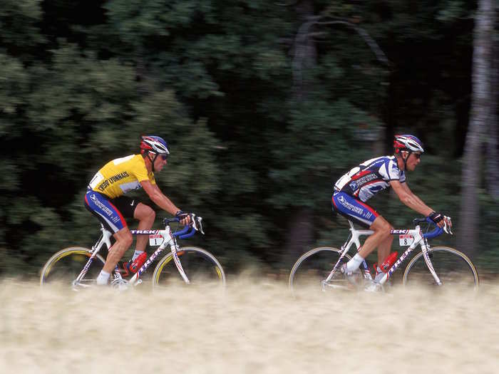 Kevin Livingston was a climber who rode on two of Armstrong