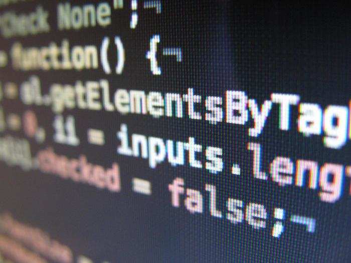 JavaScript: This is a super-popular programming language primarily used in web apps. But it doesn