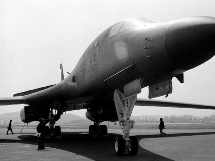 Hundreds of B-1s have been produced since 1986.