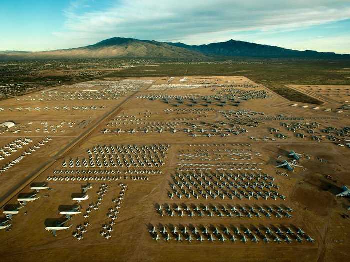 Hundreds of aircraft, the B-1 included, have ended their life in the Arizona desert.