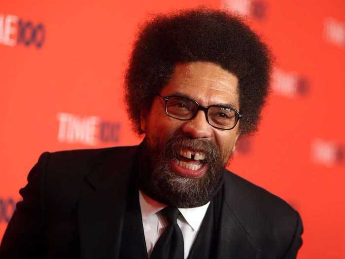 Cornel West stays up reading until 2:30 a.m.
