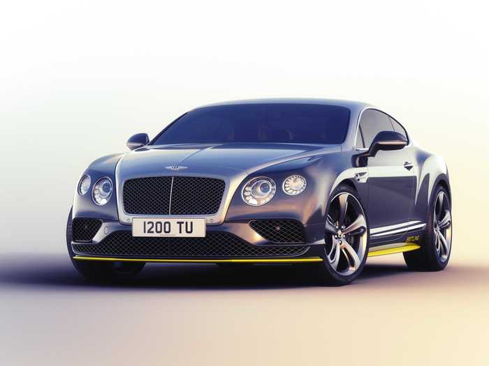 A standard Bentley Continental GT Speed features a V12 engine capable of 626 horsepower. The special edition cars will have the same powerful engine.