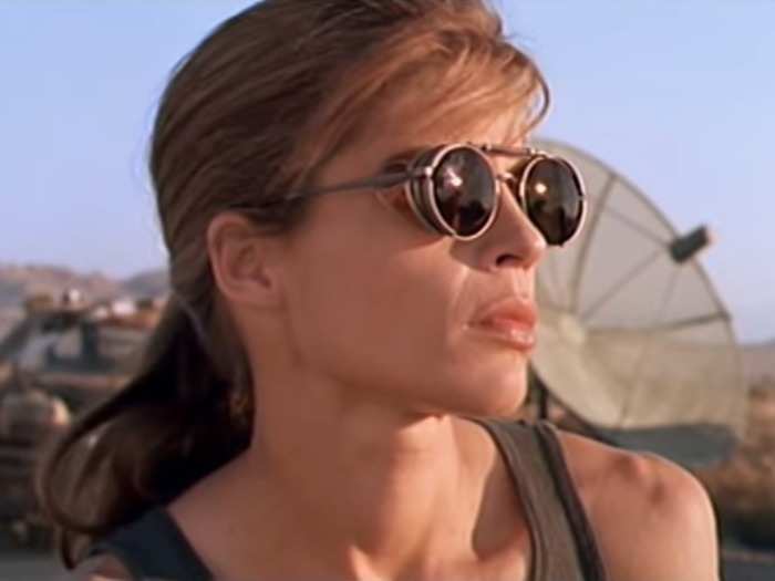 She reprised Sarah Connor in 1991