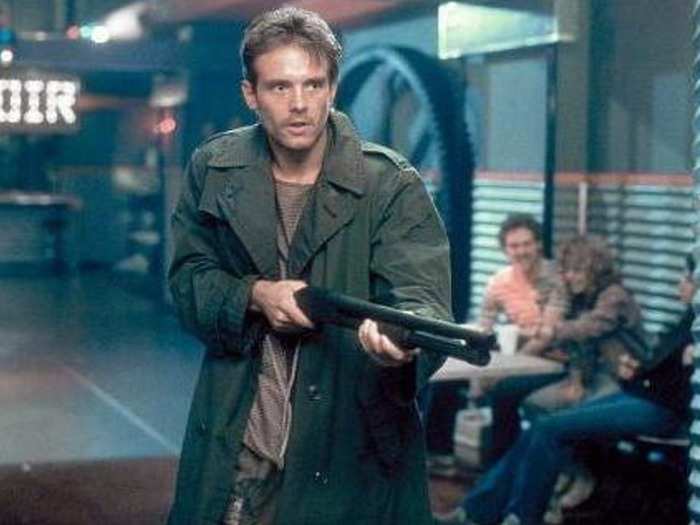 THEN: Michael Biehn played Kyle Reese, who came from the future to protect Sarah and her unborn child.