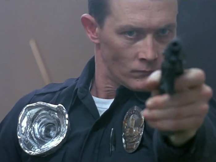 THEN: Robert Patrick played T-1000, the villain of "Judgment Day" who was tasked with trying to kill John Connor.