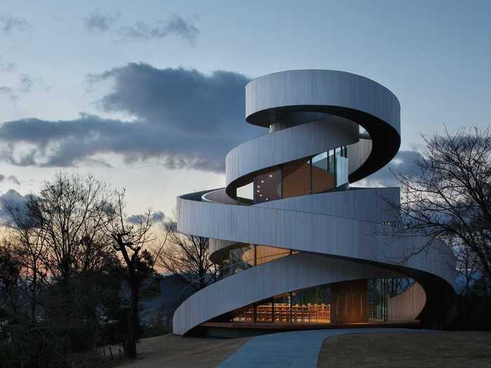 Ribbon Chapel by Hiroshi Nakamura & NAP Co. Ltd. (Hiroshima, Japan)