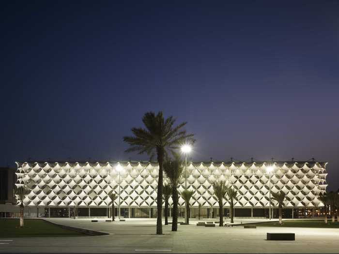 King Fahad National Library by Gerber Architekten (Riyadh, Saudi Arabia)