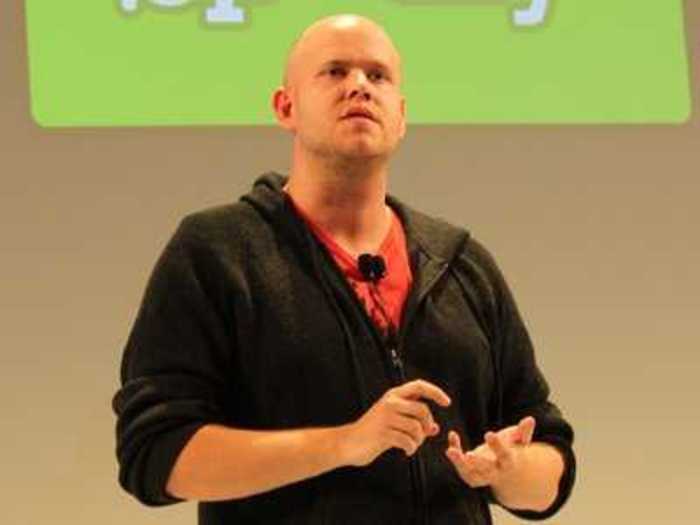 Daniel Ek dropped out of a university in Sweden and later cofounded Spotify.
