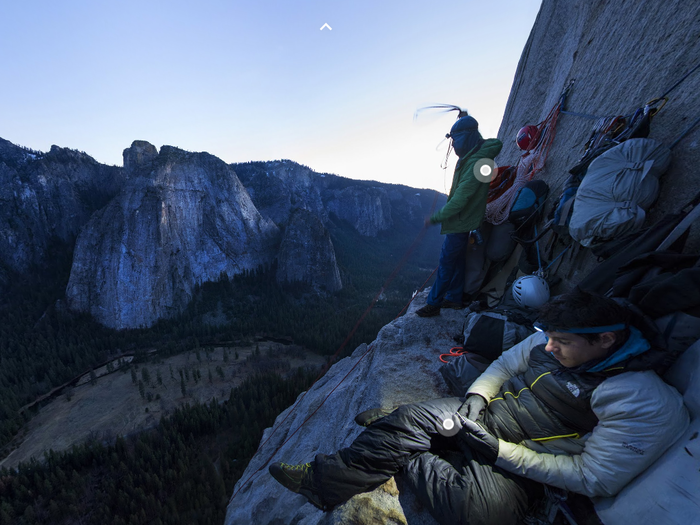 This is El Capitan at night. It’s 1,150 ft. above ground.