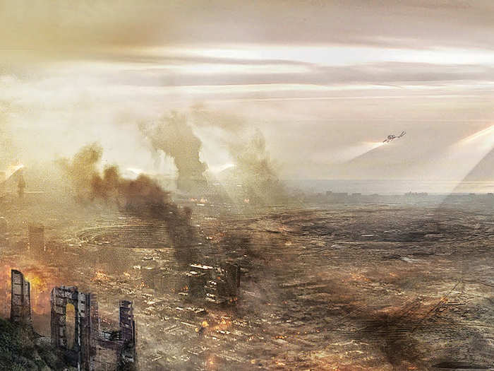 Los Angeles lay in ruins after the fallout from Judgment Day — the day the AI Skynet became self-aware and saw humanity as a threat.