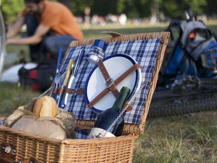 Have a picnic in the park.